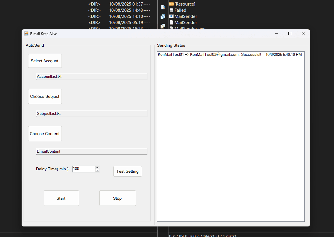 Gmail Bulk Sender SMTP